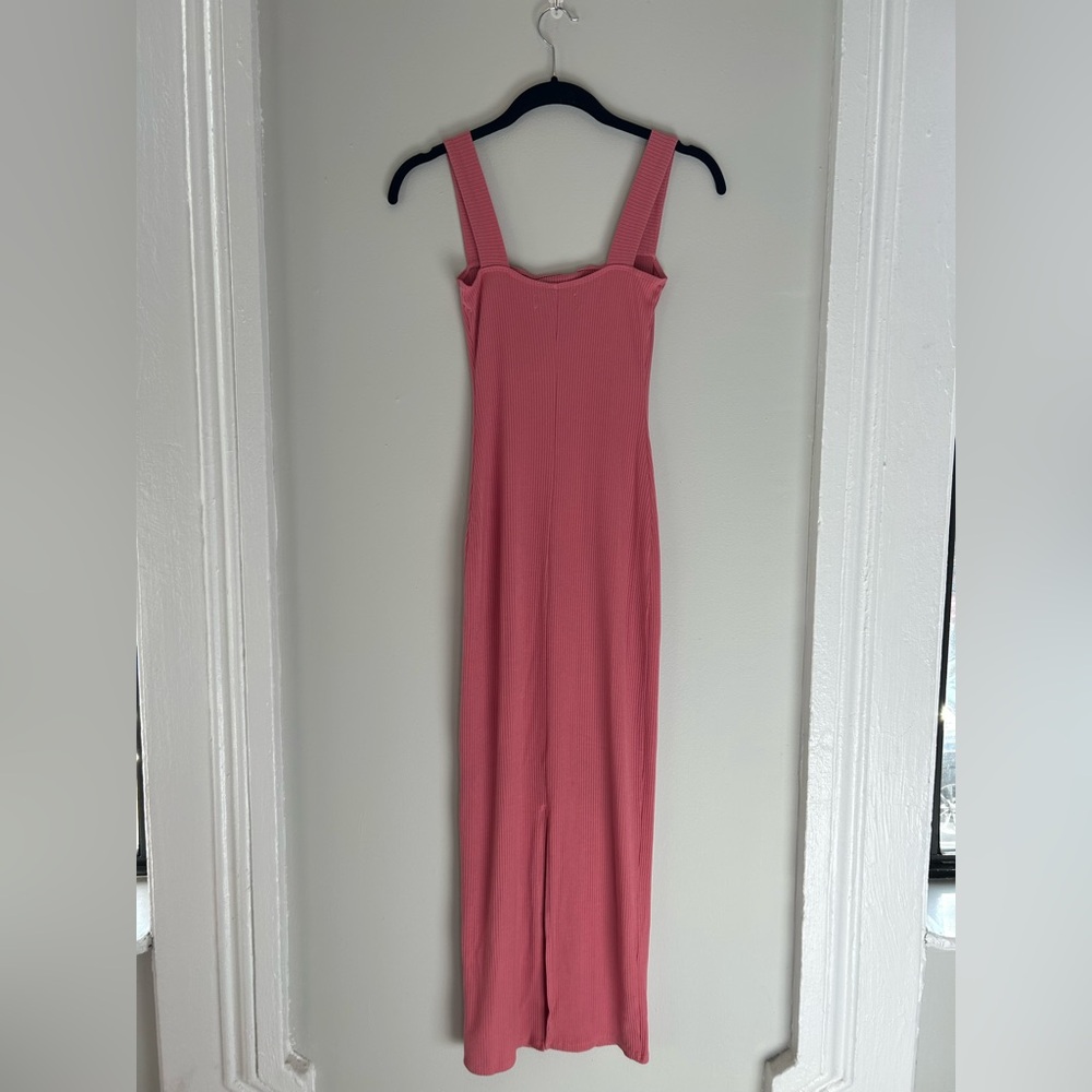 Reformation Fitted Knit Dress